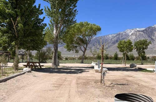 Olancha RV Rental | Lakeside Tent Site #4 Eastern Sierras