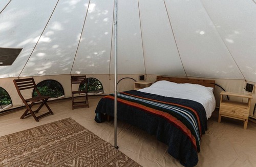 Carson RV Rental | Large and Spacious Double Bell Tents Great for Families in Carson, Washington