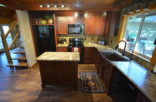 Bass Lake House | Longview Home: Multi-level home in a lakeside community with a Private Beach Club and private dock