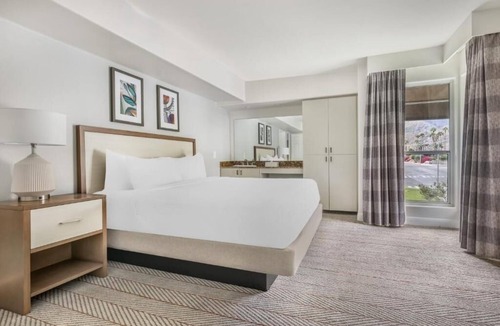 Canyon Corridor Hotel | Luxe Palm Springs Villa w/Resort Pool, Spa, Waterslides & Sunset Views