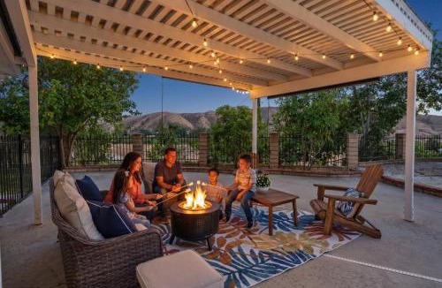 Redlands Villa | Luxury Redlands Escape-Pool Putting Green Arcade