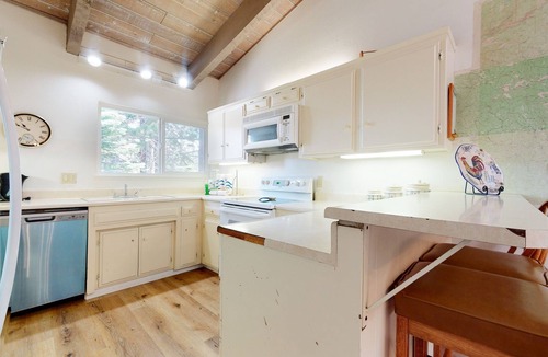 Mammoth Lakes Condo | Mammoth Estates 203 Pet-friendly Large Mountain Condo with Wood Burning Fireplace by RedAwning