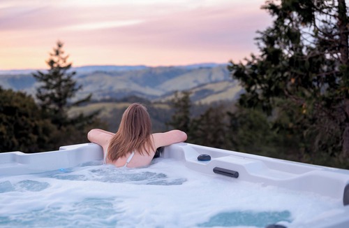 Lagunitas-Forest Knolls House | Marin Castle: Private Resort w Top of World Views, Hot Tub & Mini Golf, 30 Acres