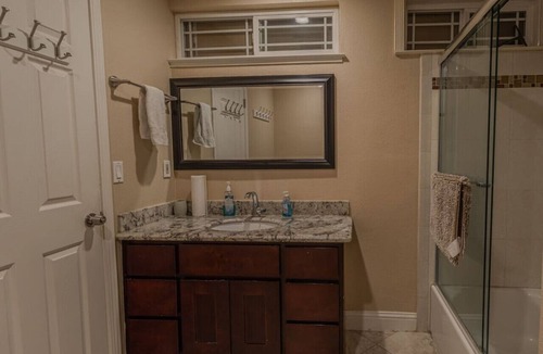 South San Jose House | Master bedroom, King bed ,private entry ,ensuite bath + kitchen access