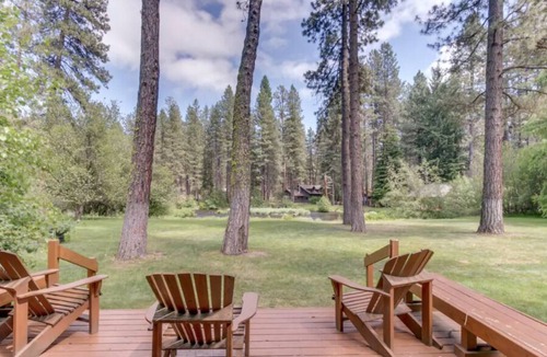 Camp Sherman Cabin | Metolius River Resort Cabin 7 - Luxurious cabin on the Metolius River w/