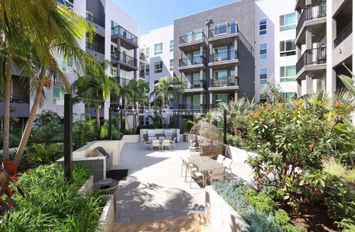Lyon Street Apartment | Modern Apartment w/Pool & Gym Near Disneyland