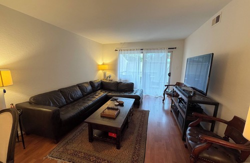 Sharon Heights Condo | Near Stanford, 1 Bedroom, Wi-fi, Free Parking, Pool access, Private Patio