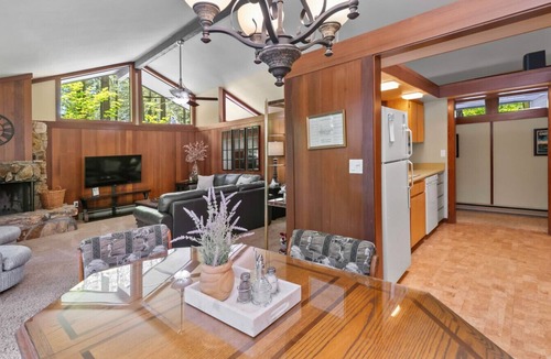 Graeagle Apartment | Nestled in the heart of Graeagle Meadows, Private Fenced Yard, Sleeps 6