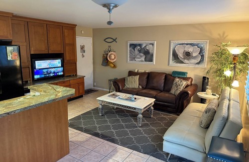 Carpinteria Condo | One Bedroom ground floor condo with Private Patio steps to Carpinteria beach