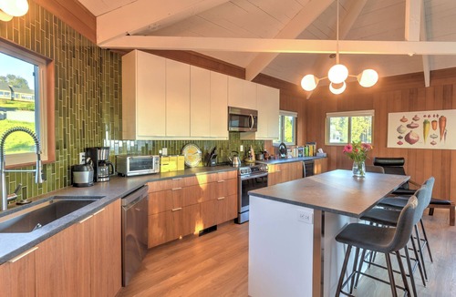Sea Ranch House | Panoramic Ocean Views Serene, Updated Architectural Gem with Hot Tub