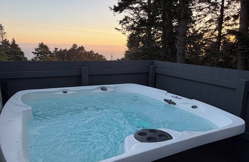 Sea Ranch House | Panoramic Ocean Views Serene, Updated Architectural Gem with Hot Tub