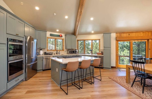 Upper Moonridge Ski Chalet | Private 40-Acre Estate with Hot Tub and Lake Views