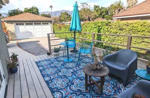 North Central House | Private Rose Bowl Oasis - Mountain Views - 3BR Home with Parking