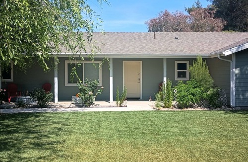 San Miguel House | Private, rural 2 bedroom home (3rd bedrm optional) with hot tub in wine country