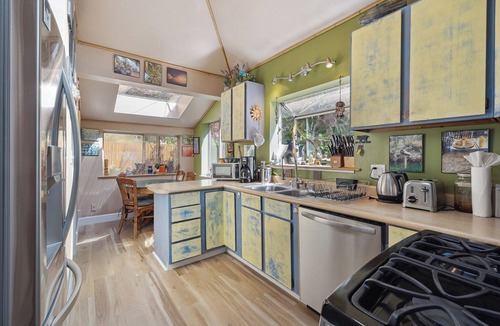 Lagunitas-Forest Knolls House | Relaxing redwood forest home with hot tub and sauna at Lagunitas Creek