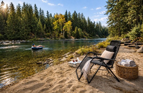 Leavenworth Cabin | Riverfront | Fenced Yard | Dogs | Hot Tub | Stars