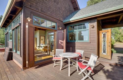 Albion House | Romantic Ridgetop Escape w/Hot Tub Near Mendocino