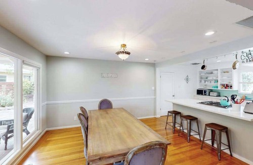 Junior College Neighborhood Association House | Santa Rosa Renovated Home with Fireplace & Private Patio