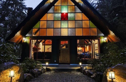 Ashford House | Secluded Forest Retreat with Hot Tub and Stone Fireplace in Ashford, Washington