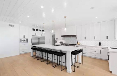 Woodland Hills House | Serene Los Angeles Private Gated Estate with Resort-Style Yard Pool + Pickleball