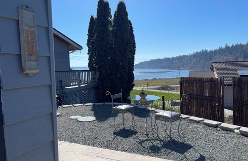 Anacortes Apartment | Similk Beach View Studio for two! Central HUB to San Juans and Skagit Valley!