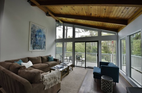 Rio del Mar House | Stunning Aptos Home with Treetop Views Adjacent to the Seascape Golf Course