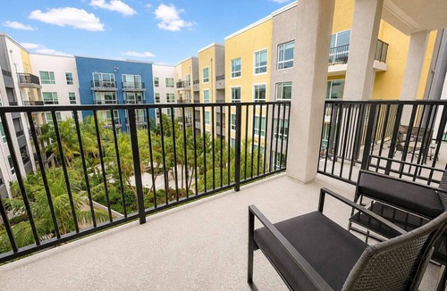 Lyon Street Apartment | Stylish Apartment Near Disneyland w/Pool & Gym