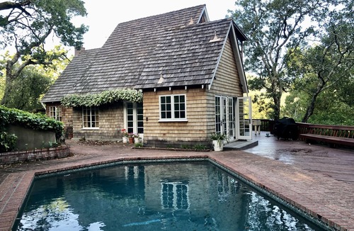 San Anselmo House | Sunny ROSS 4 bedroom, Views, Private, Heated Pool, Hot Tub, Quiet & Walkable