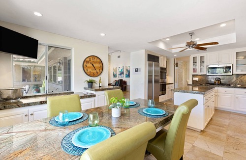 Palm Desert House | Sunset Mountain View Home in heart of South Palm Desert, Private Pool/Spa!