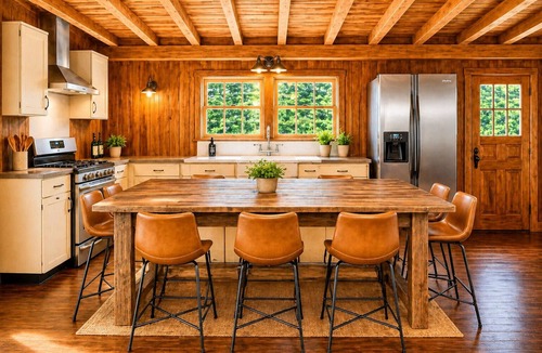 Camp Nelson Cabin | The Sequoia Time Capsule: Spa, Walk 2 Giant Sequoias, River, Fish, Bike, Saloon