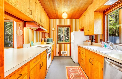 Sea Ranch Cabin | Tranquil, dog-friendly home w/valley views and wood stove - close to trails