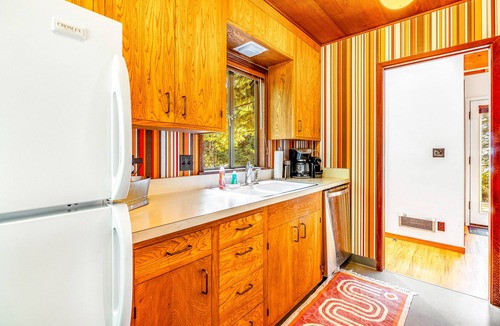 Sea Ranch Cabin | Tranquil, dog-friendly home w/valley views and wood stove - close to trails