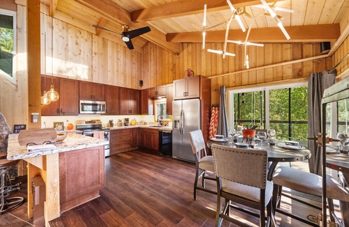 Pine Cove Cabin | Unique Modern Cabin w/spa, dry sauna