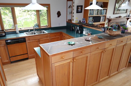 West Sound Cottage | Waterfront cottage with tidelands, creek and waterfall!
