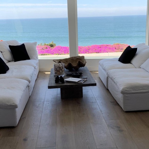 Oceanfront luxury home with Panoramic views in this contemporary home.
