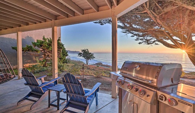 < 1 Mi to Mussel Rock Park! Cliffside Pacifica Gem