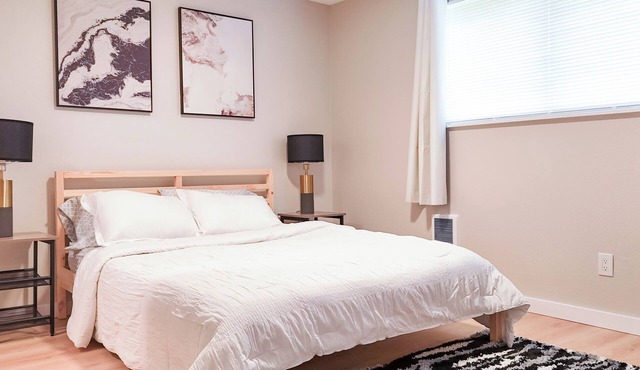 A cozy and peaceful centrally Located Triplex 2BD, 1.5 BA