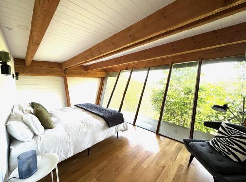 Architectural Marvel in Hollywood Hills with Views