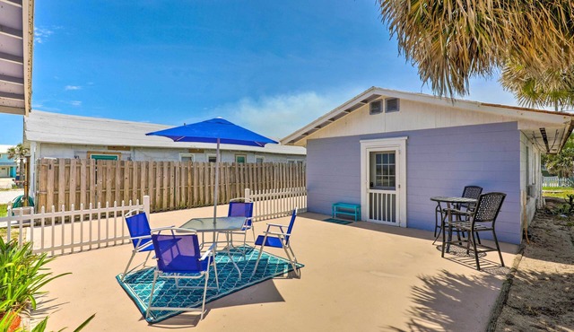 Beachfront Cottage in St Augustine - Pet Friendly! in St. Augustine