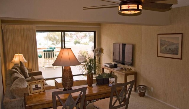 C59: Cozy Condo, Balcony W/Hillside & Ocean Views, 30 Mooring Available