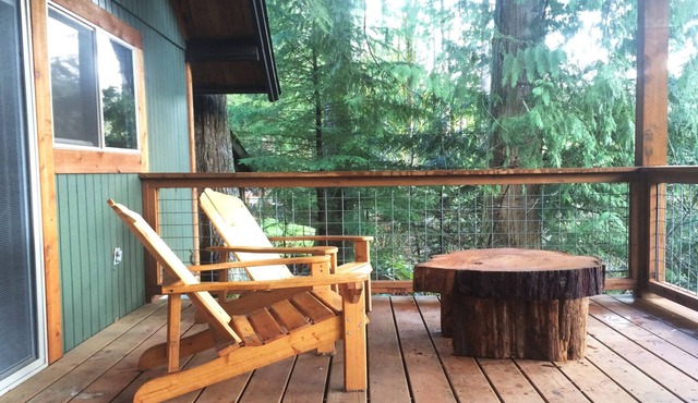 Charming A-Frame Cabin With Spectacular CHURCH Mountain VIEWS!