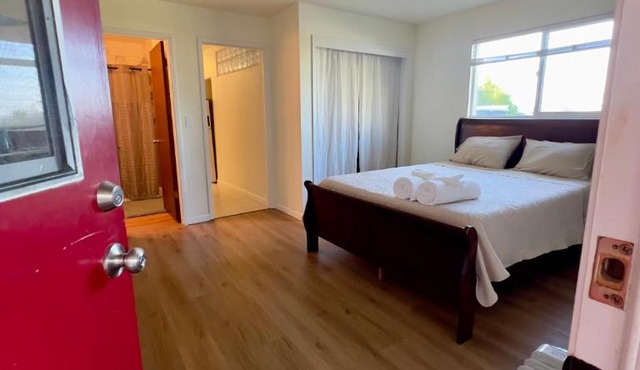 Charming studio one mile from beach