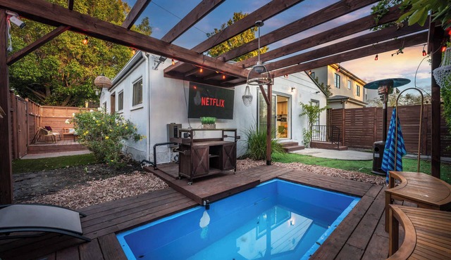 Chic 3BR Hollywood Escape w/Pool + Private Patio