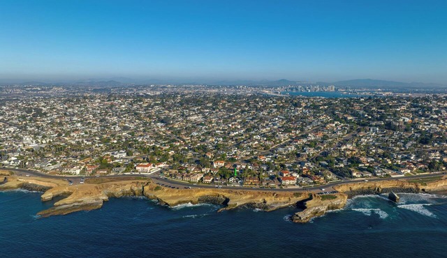 Coastal unit at sunset cliffs San Diego