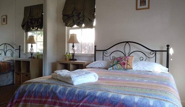 Comfort and Style Private Queen bedroom.