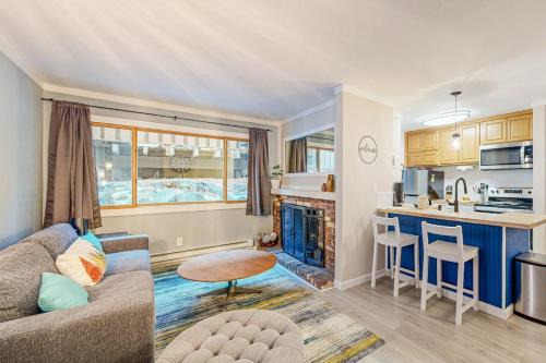Condo with private beach pool access fireplace WiFi and nearby amenities