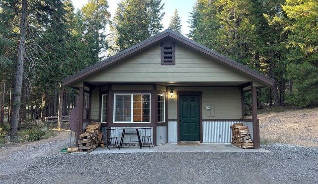 Cottage in the woods, Mt. Shasta