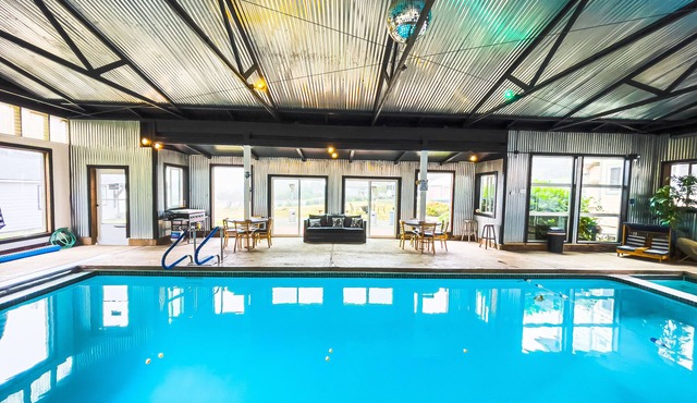 Exclusive Cottage & Coastal Farmhouse Private Indoor Heated Pool ocean views.