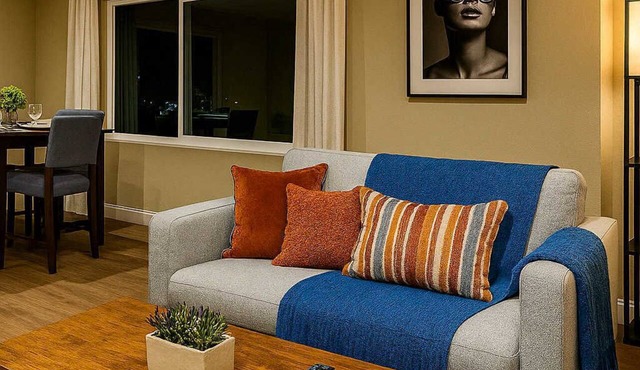 Homey 1BR APT in SSFO with Washer Dryer WiFi