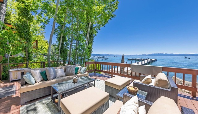 Lakefront-use of a shared pier and buoy, pet friendly